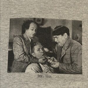 Three Stooges T Featuring an Image from the 1943 Short “I Can Hardly Wait”